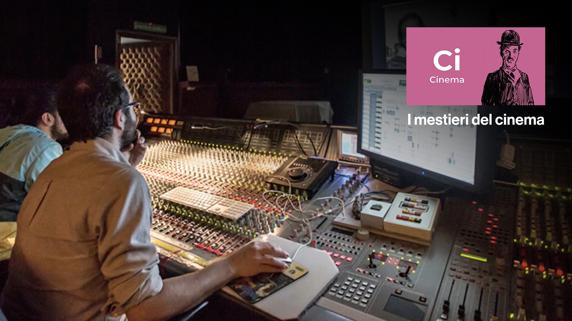 Il tecnico del suono Cinema Rai